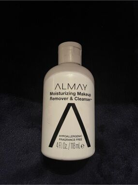 Almay White Moisturizing Makeup Remover & Cleanser Bottle